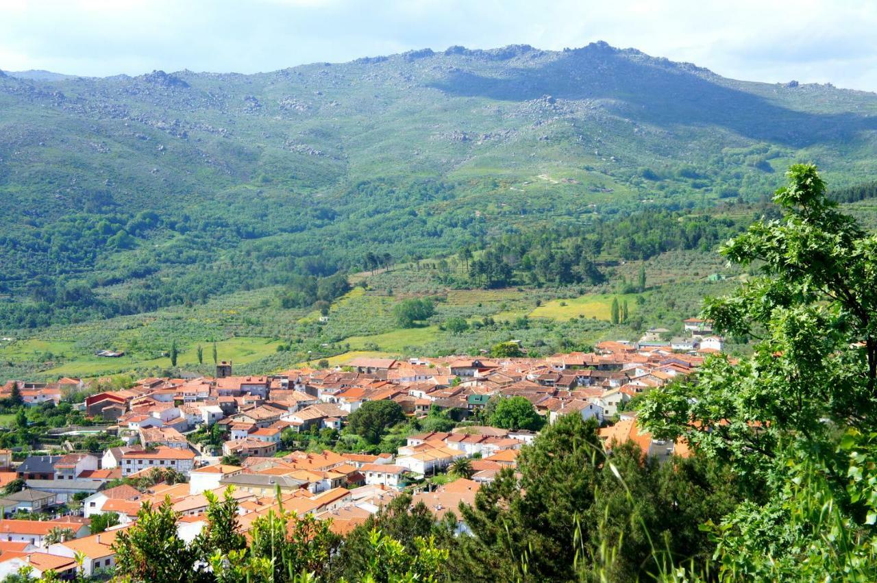 Casa Rural Estrela San Martin De Trevejo Bagian luar foto